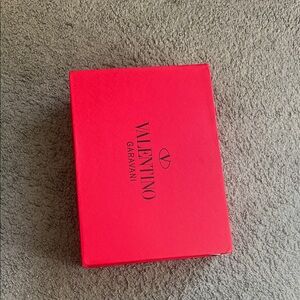 Valentino Garavani Red Box with Black Logo